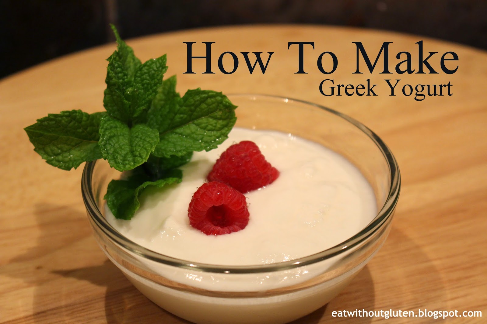 Eat Without Gluten Homemade Greek Yogurt