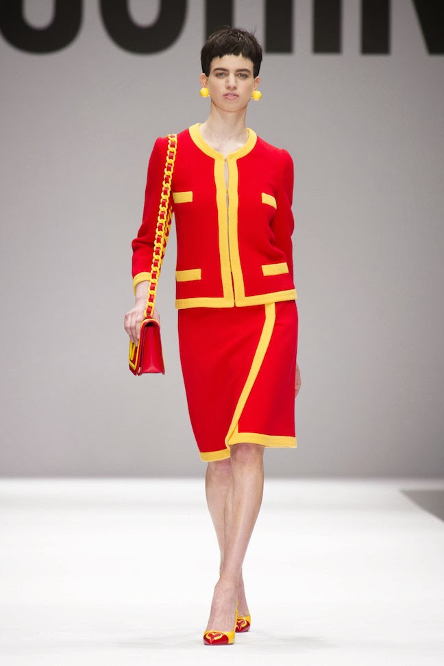The Terrier and Lobster: Moschino Fall 2014: McMoschino