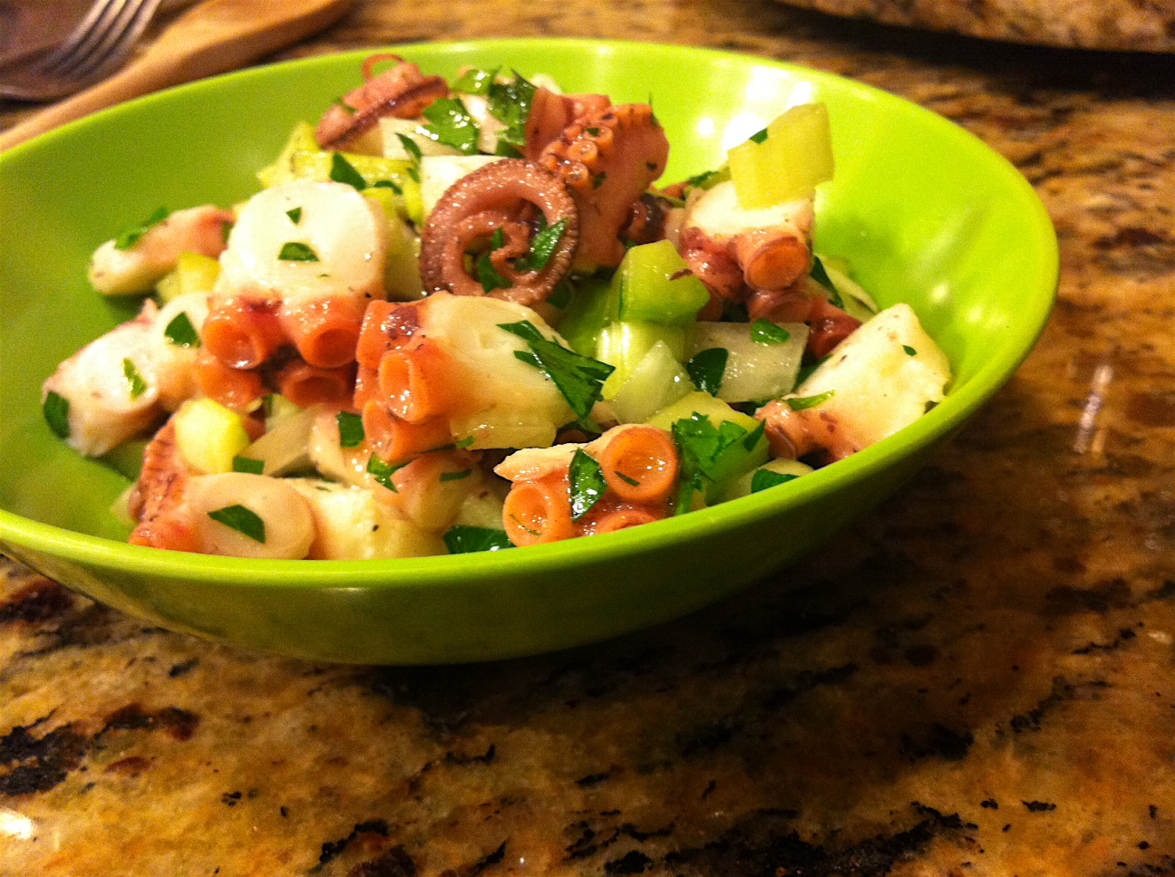 Eat Right on the Reg Fresh Octopus Salad
