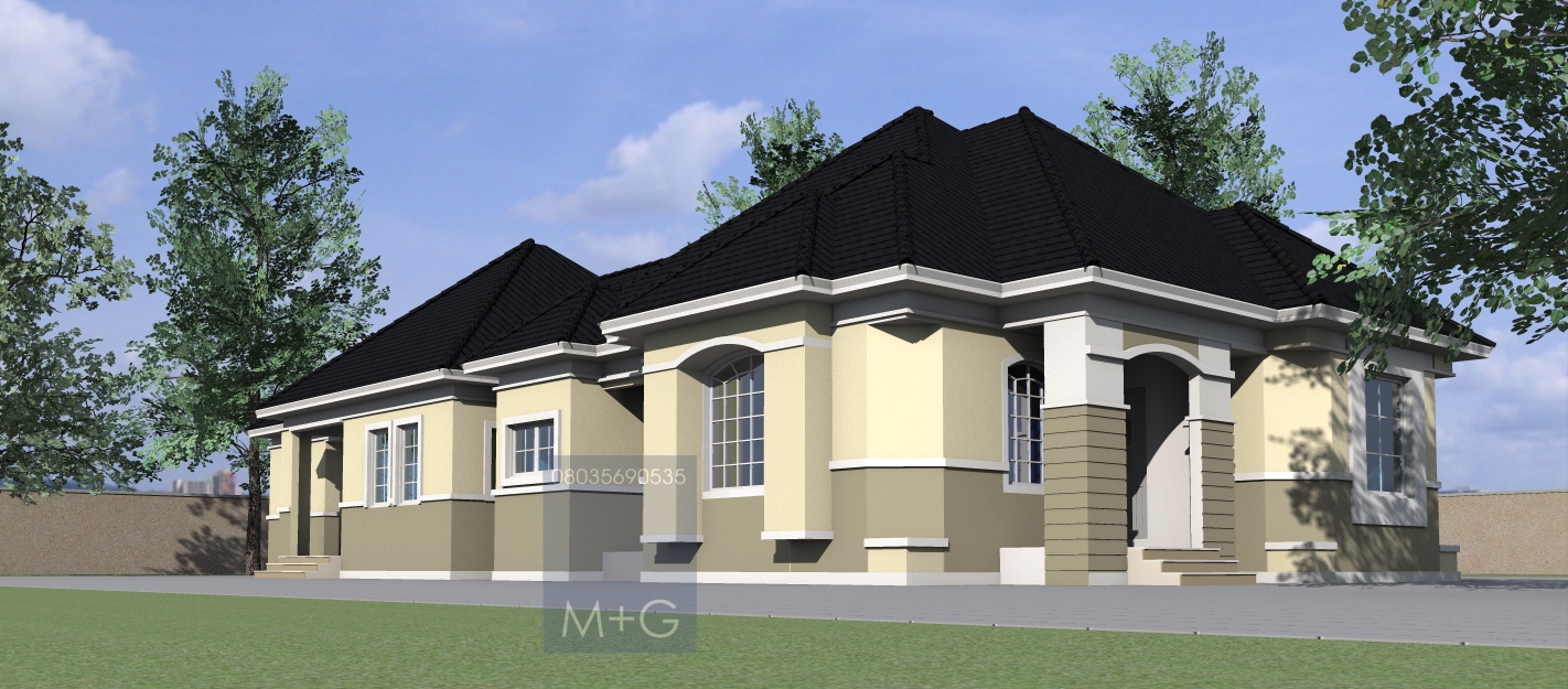 Contemporary Nigerian Residential Architecture 4 Bedroom