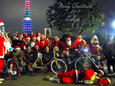 Night Pedal Cruising Christmas Ride Deluxe 2013 Report