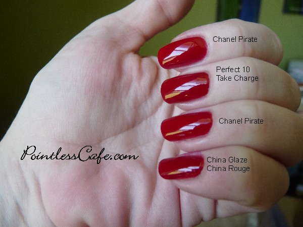 Pointless Cafe: Chanel Pirate Take Two - Comparisons