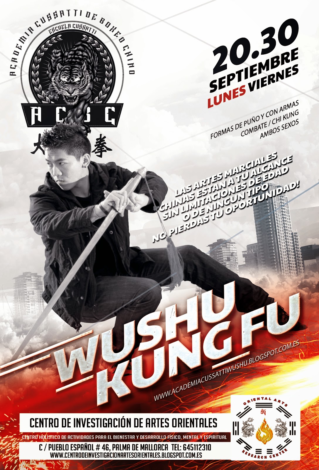 ACADEMIA CUSSATTI DE BOXEO CHINO Wushu a tu alcance!