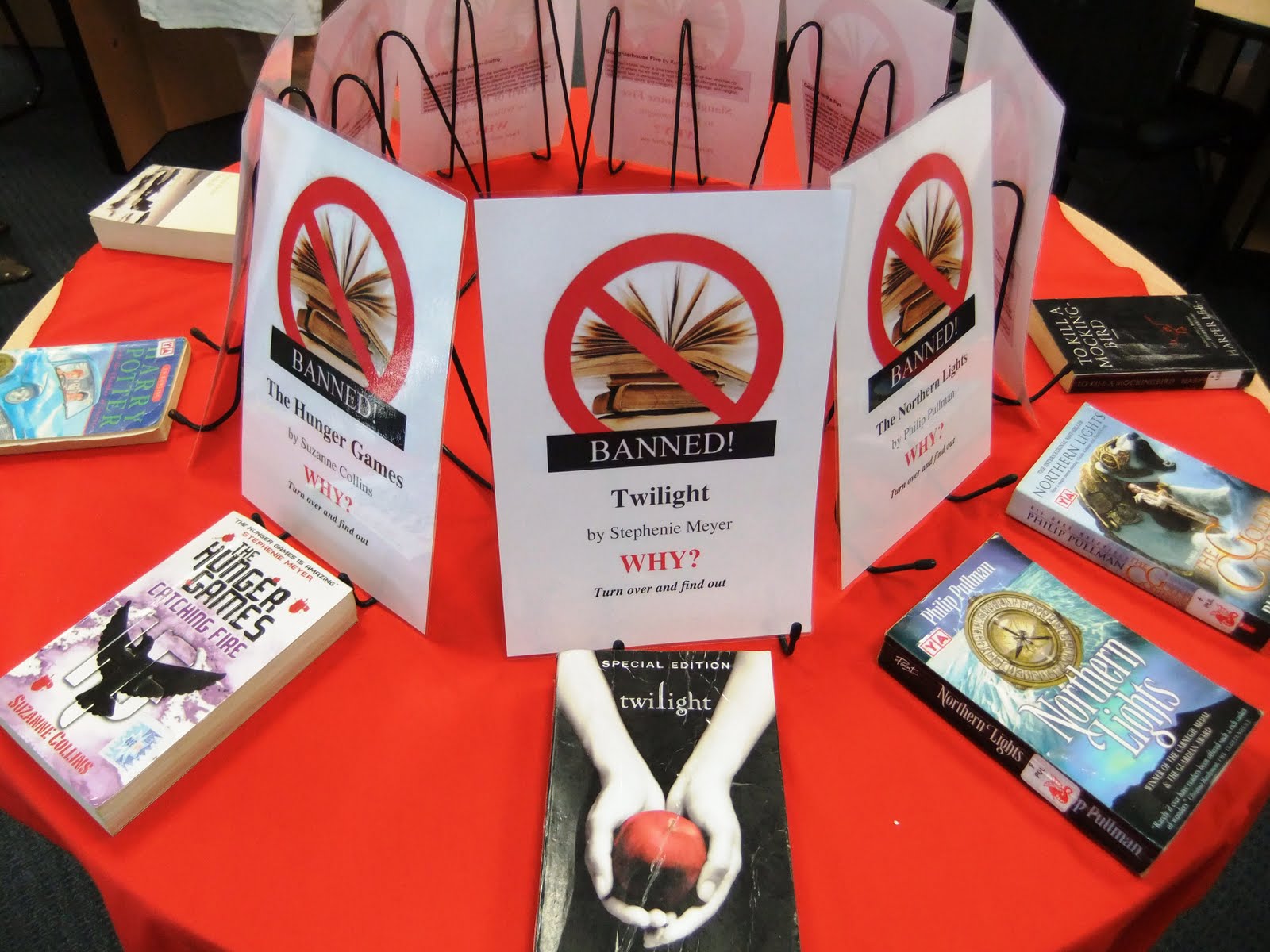 Banned Books Week Displays on Pinterest Book Week, Book