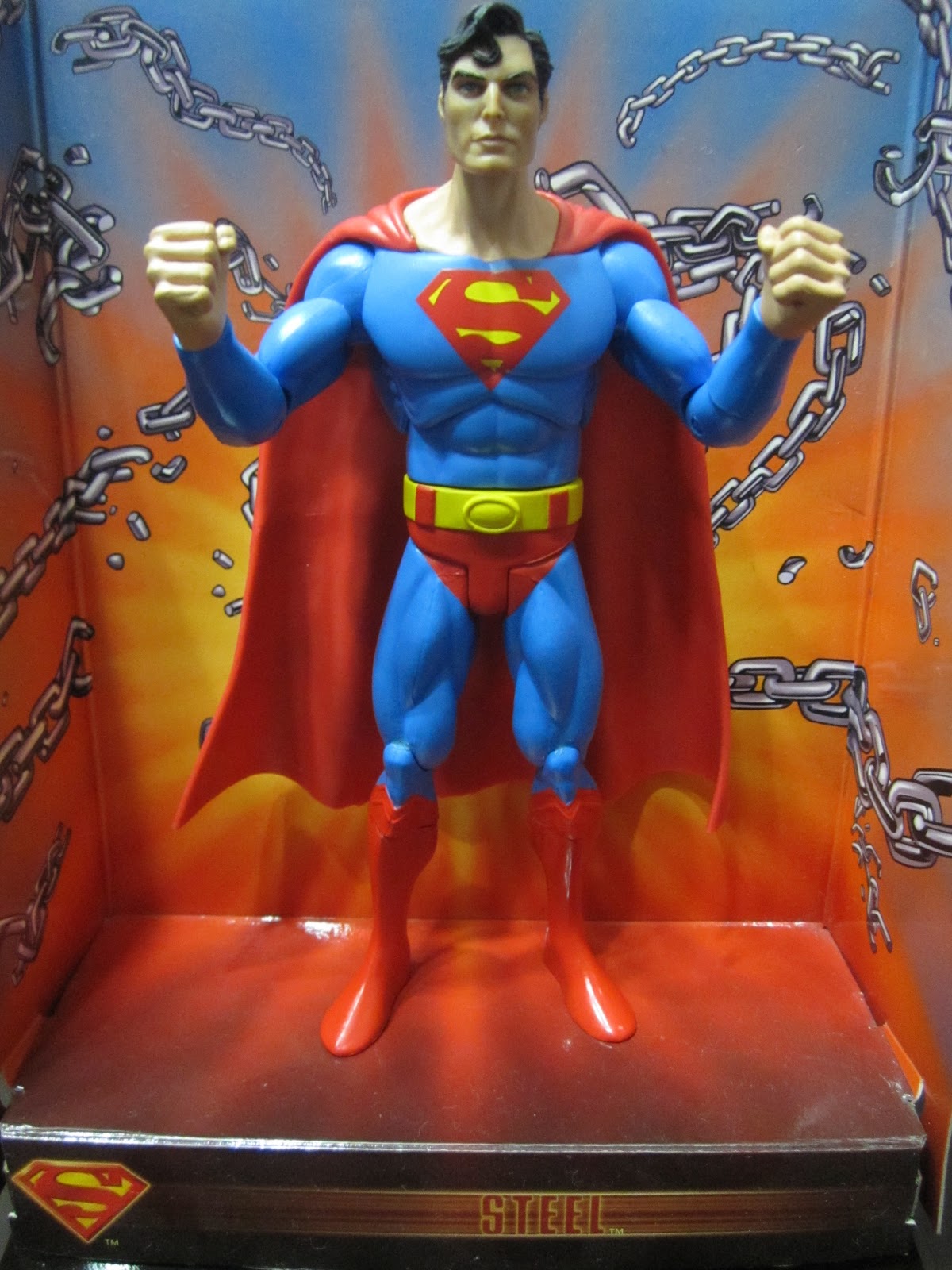 custom superman action figure