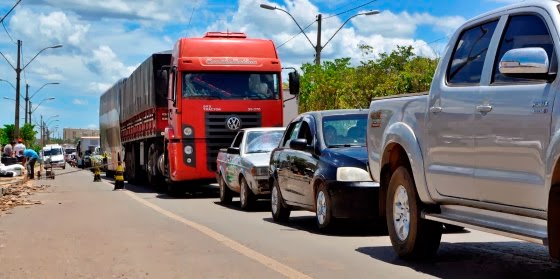 Barreiras parou com novo esquema viário