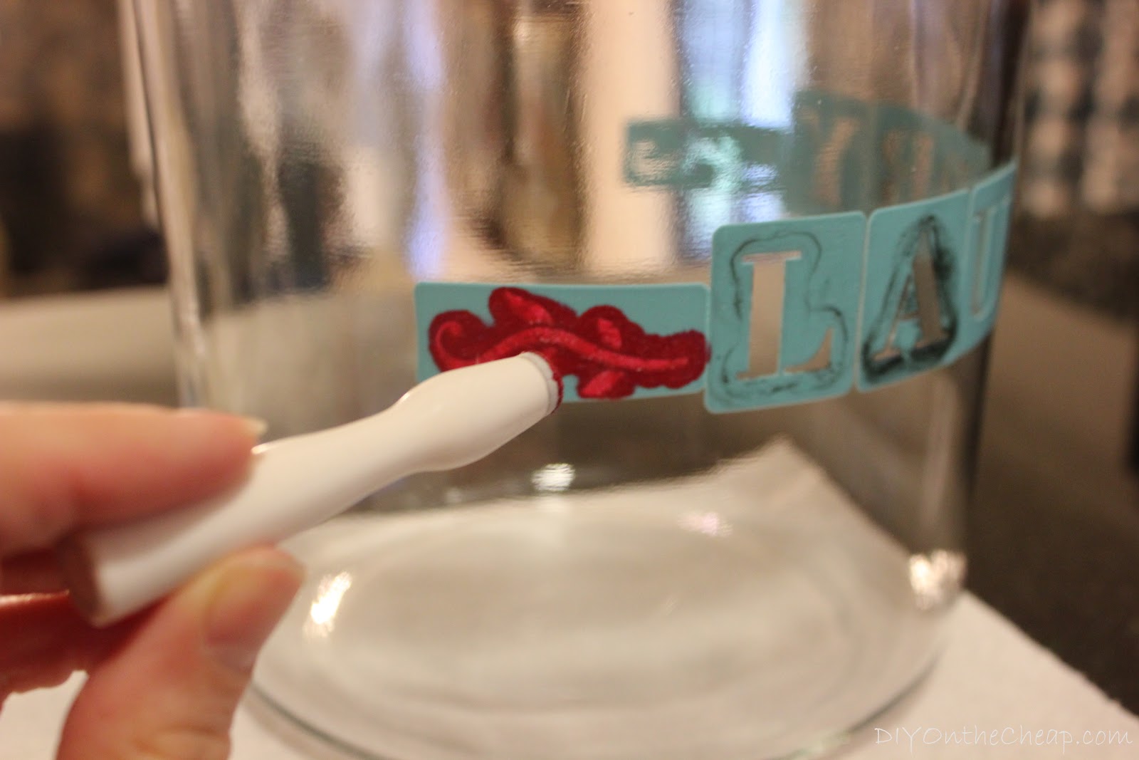 DIY Laundry Jar + {Homemade Detergent} Erin Spain