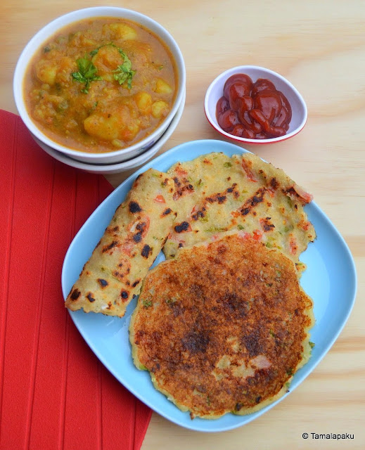 Rava Uthappam (Instant)