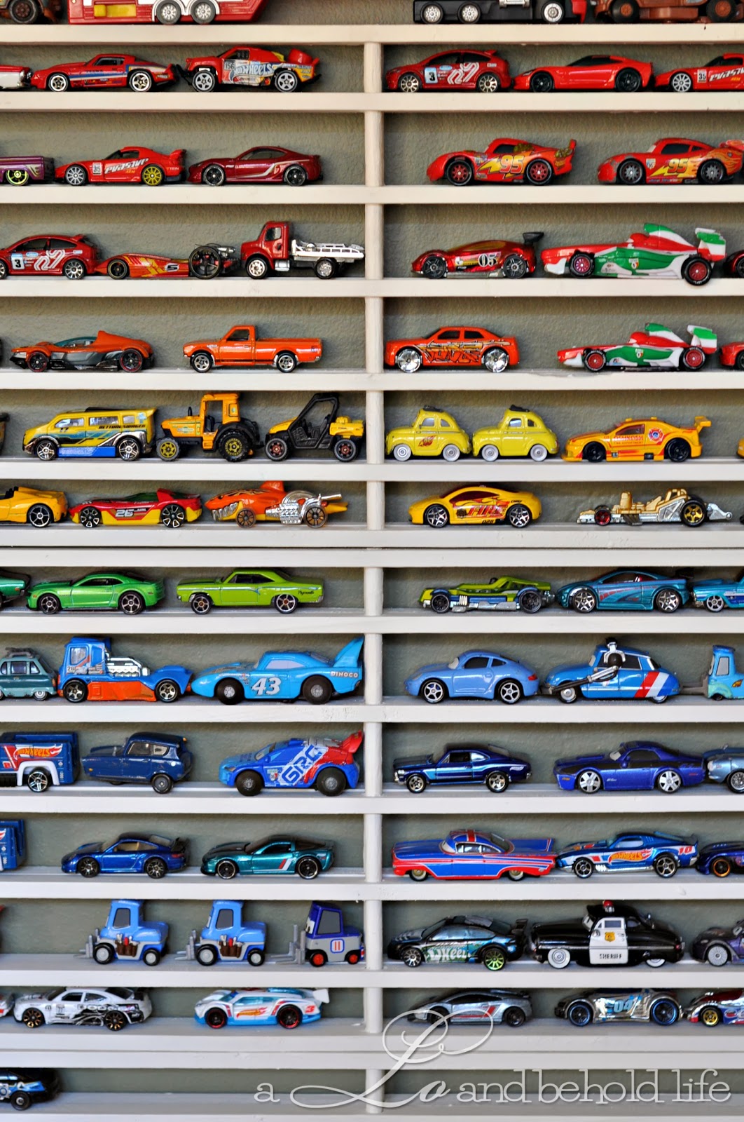 DIY Matchbox Car Garage **UPDATED** A Lo and Behold Life