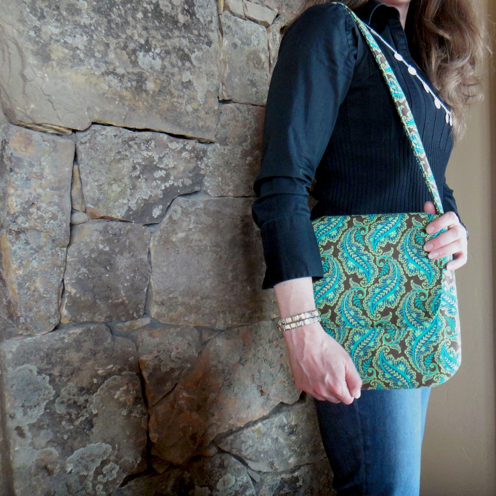 Worth Pinning iPad Messenger Bag