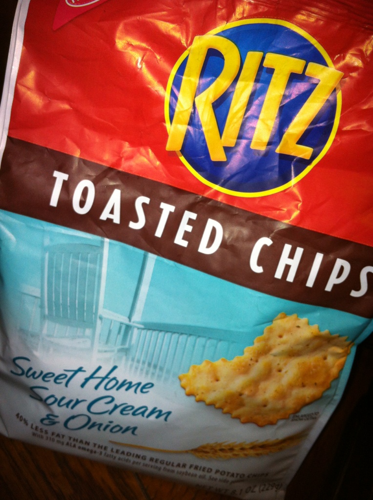 Kays Consumer Corner RITZ (by Nabisco) Toasted Chips Sweet Home Sour