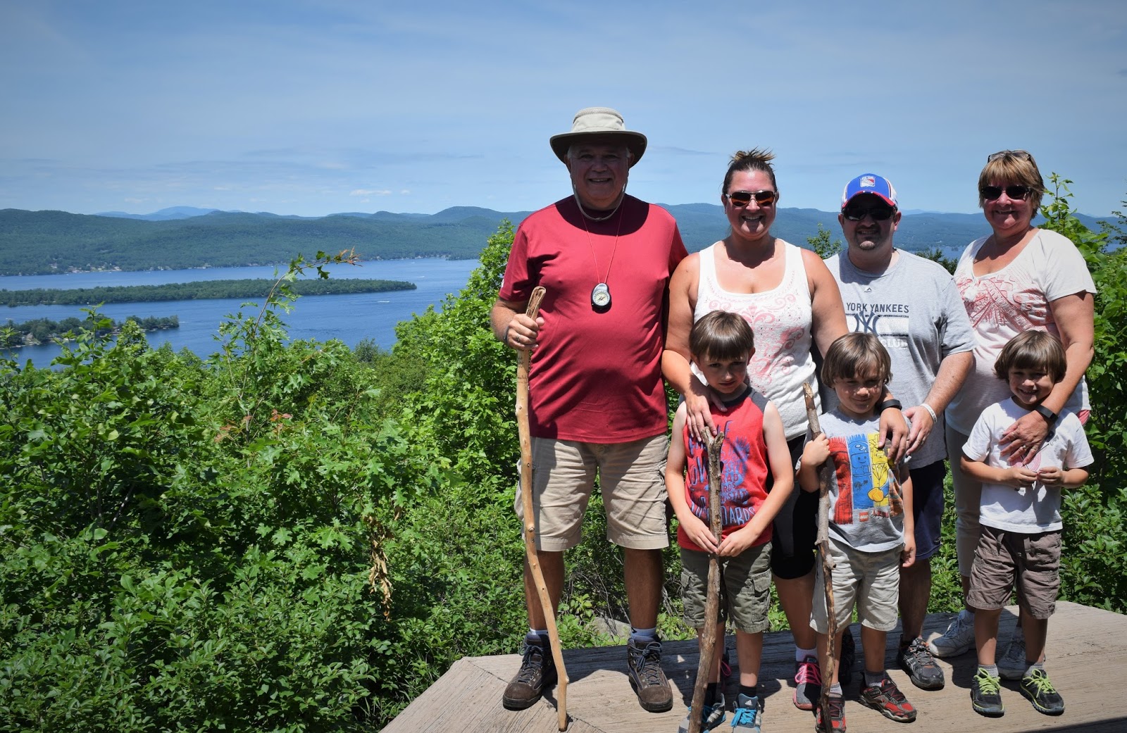 HappiLeeRVing Hiking Lake Pilot Knob
