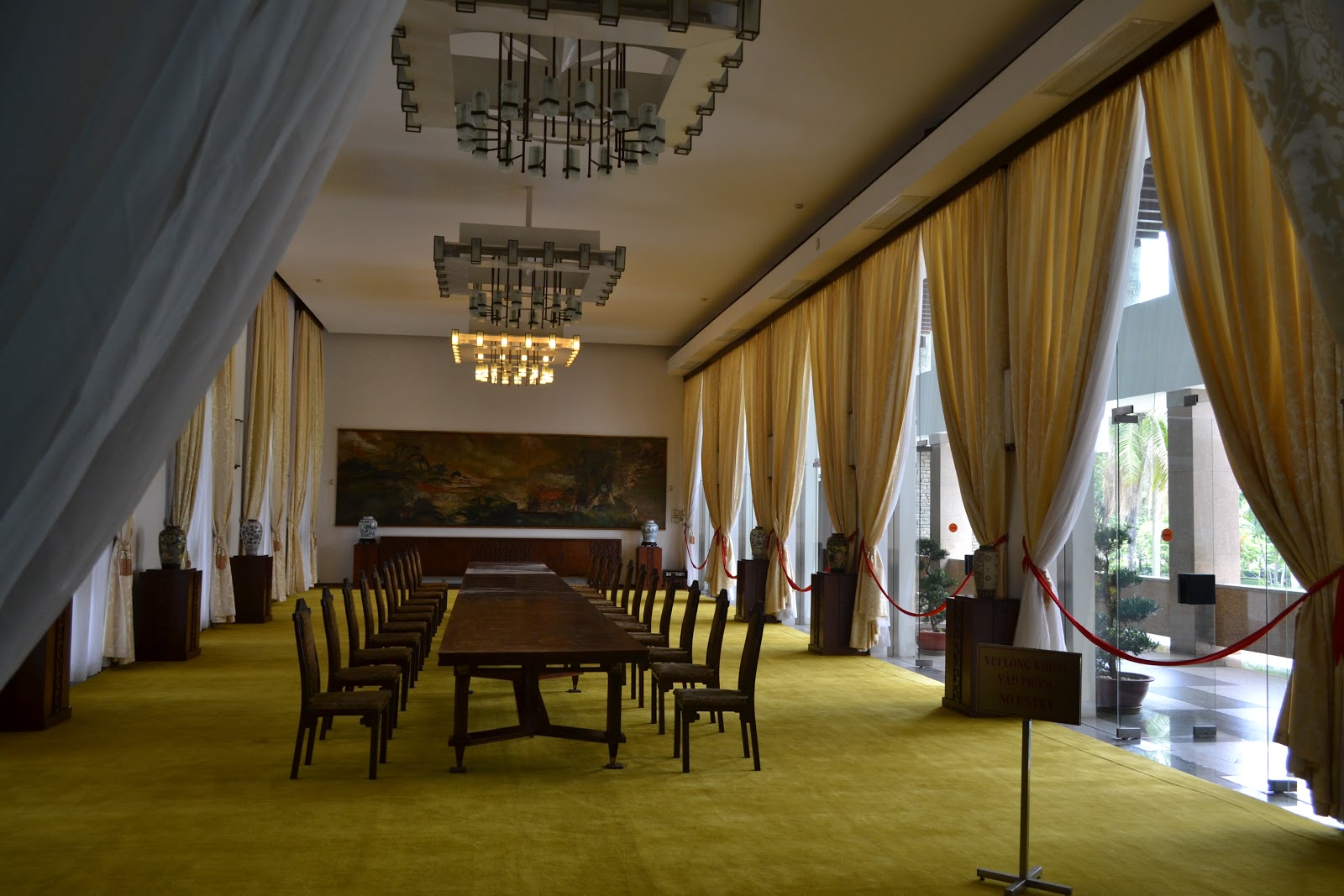 The Banquet Chamber inside Reunification place
