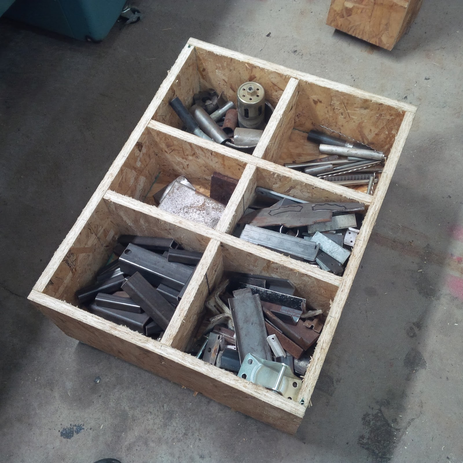 Another Day Another Project Scrap Metal Bin