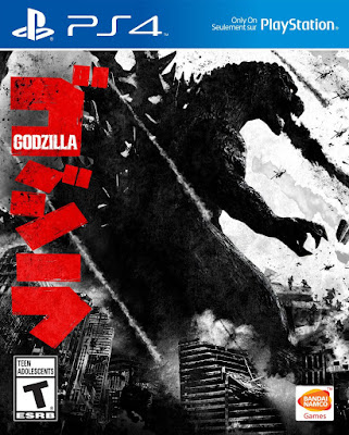 Godzilla The Game PlayStation 4 Cover