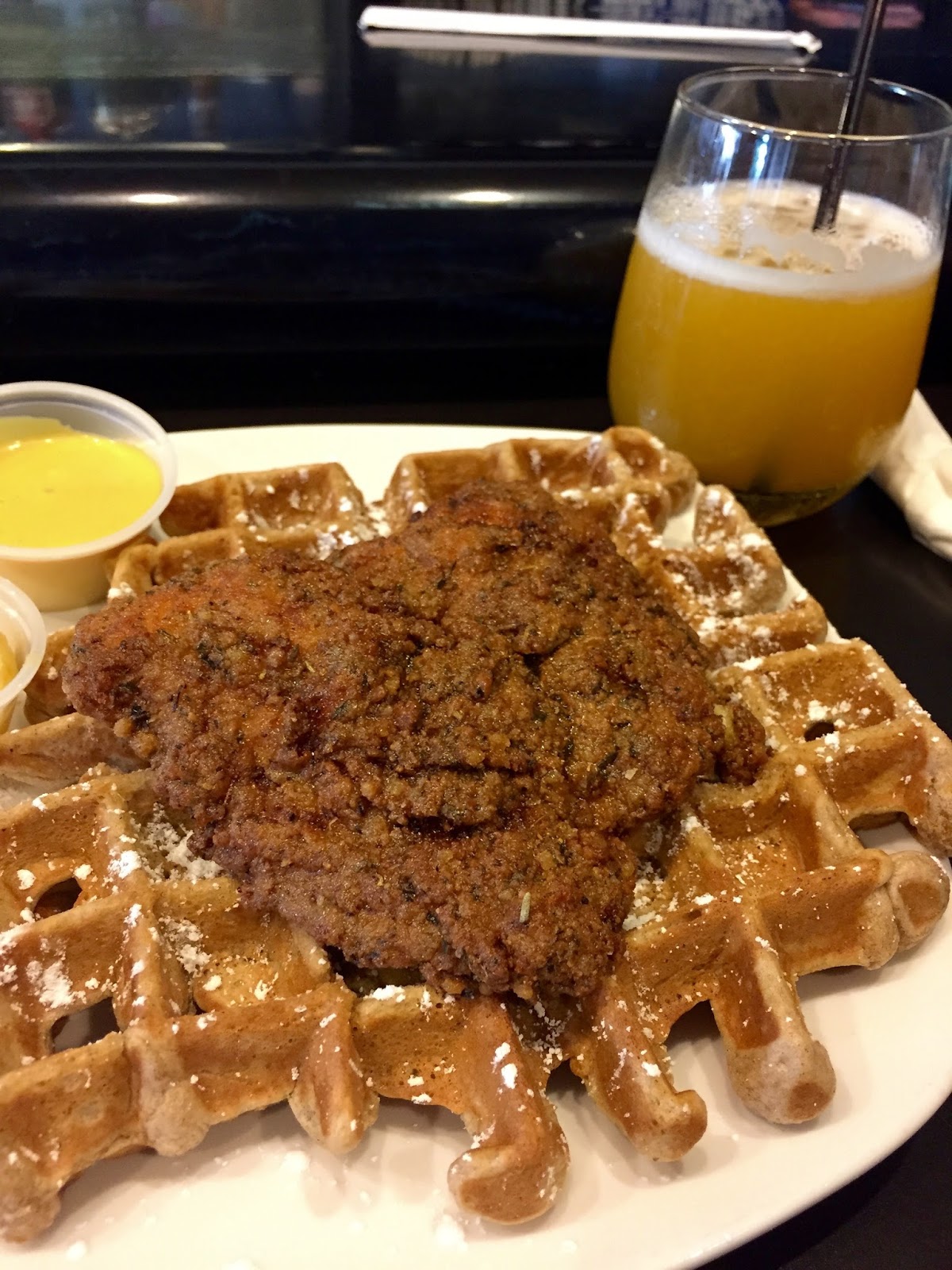 Exploring the Triangle....Dame's Chicken and Waffles Durham NC