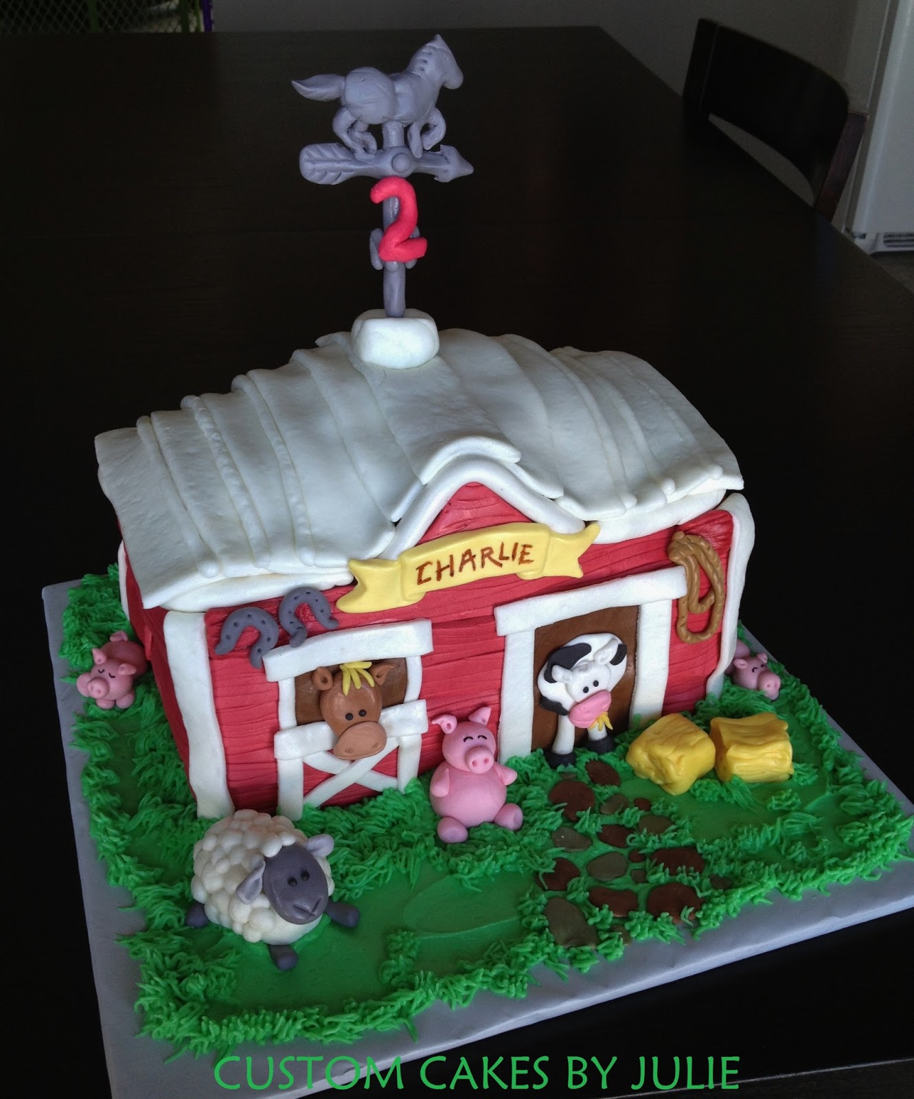 Custom Cakes by Julie Barn Cake