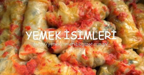lahana dolması pişirme süresi YEMEK PİŞİRME SÜRELERİ