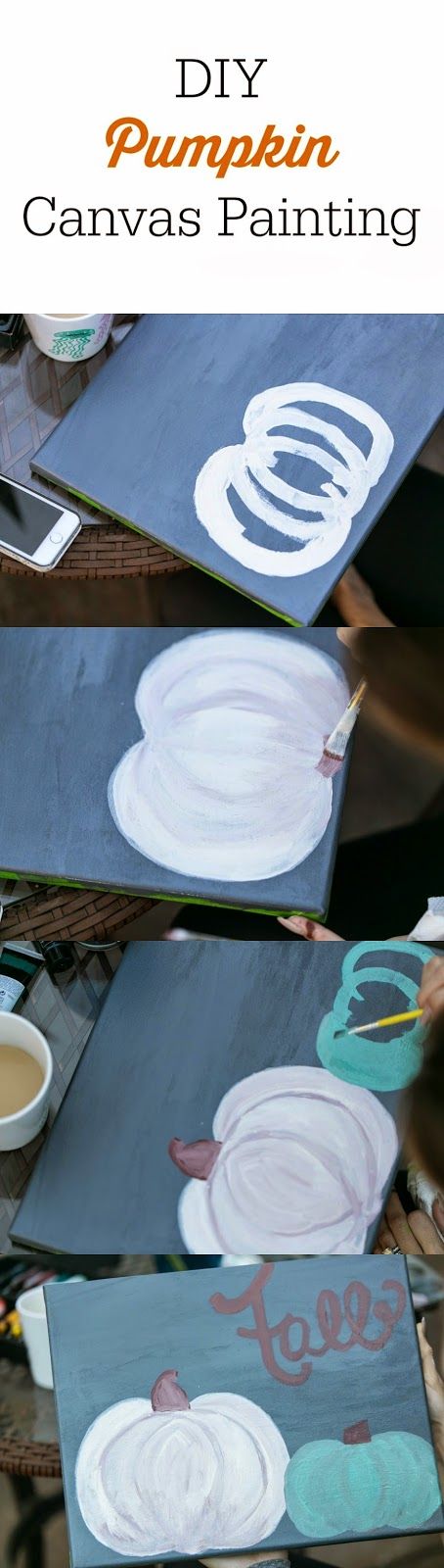 Tutoriales y DIYs: Pintar calabaza