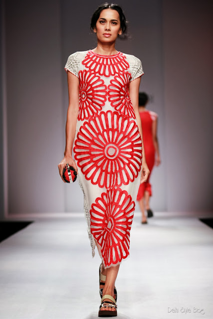 Jenjum Gadi Spring Summer 2013 WIFW FDCI Insect print fashion