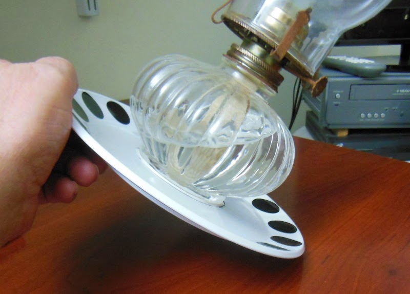 Living Prepared Oil Lamp Safety Modification