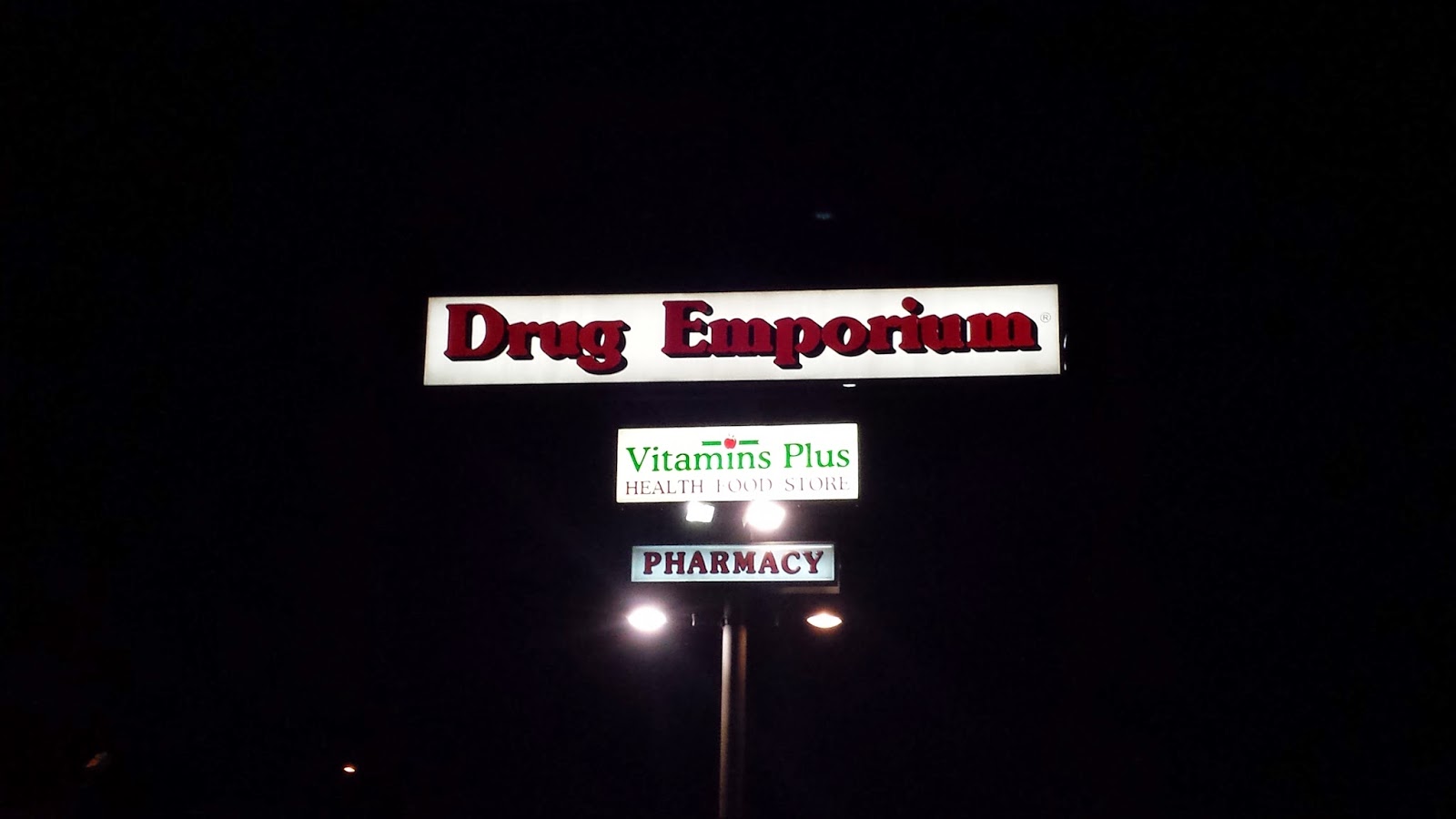The Louisiana and Texas Retail Blogspot Drug Emporium Longview, Texas