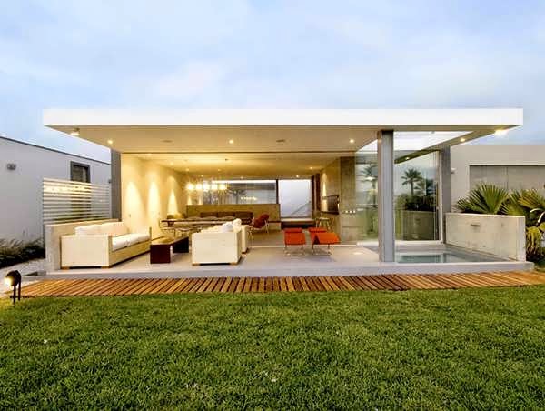 Modern Island House Design Incorporates Outdoor Living With A