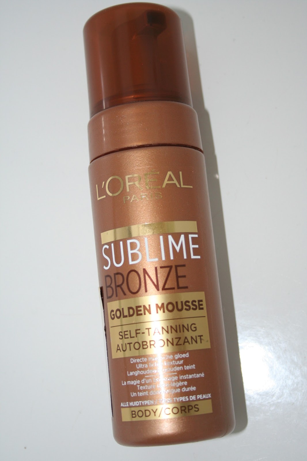 Sublime Bronze Golden Mousse L'Oréal A Beauty To Rock