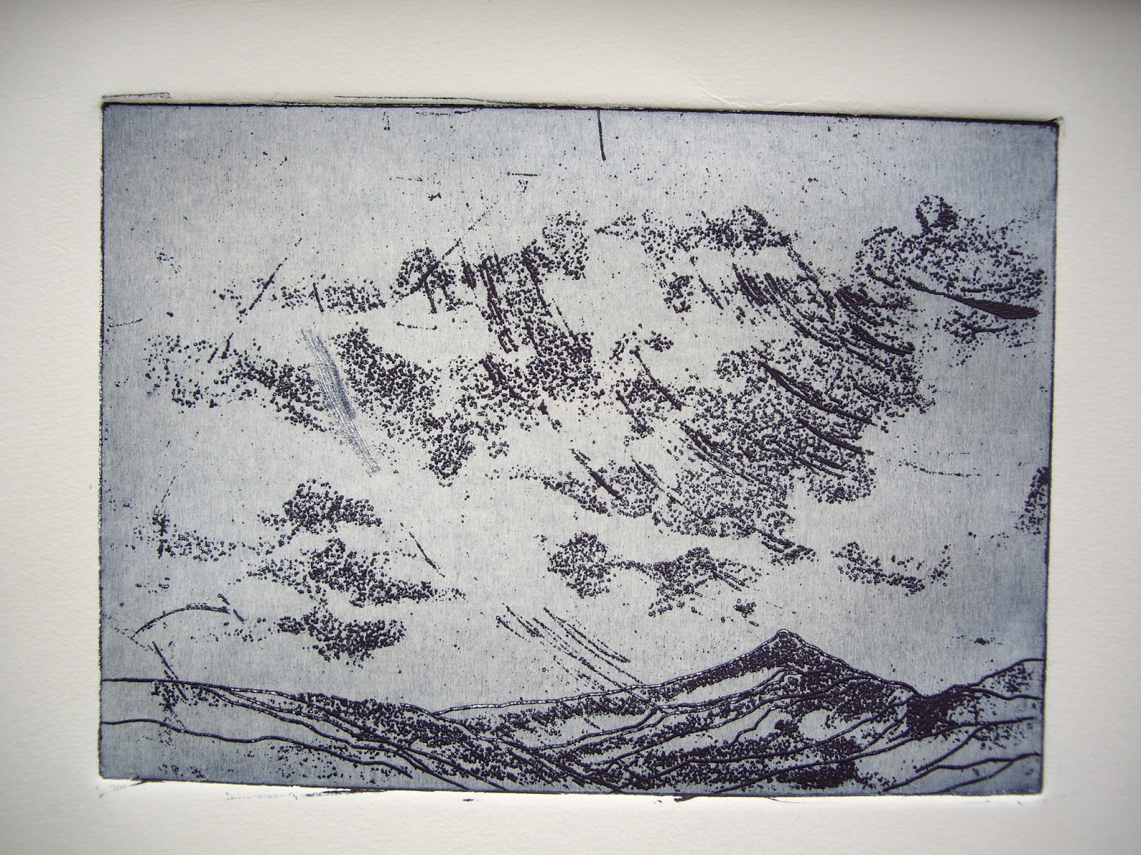 sukiartist Etching with copper sulphate