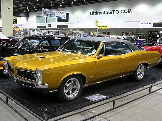 First Muscle Car Of Pontiac Yellow Front Left View Photo