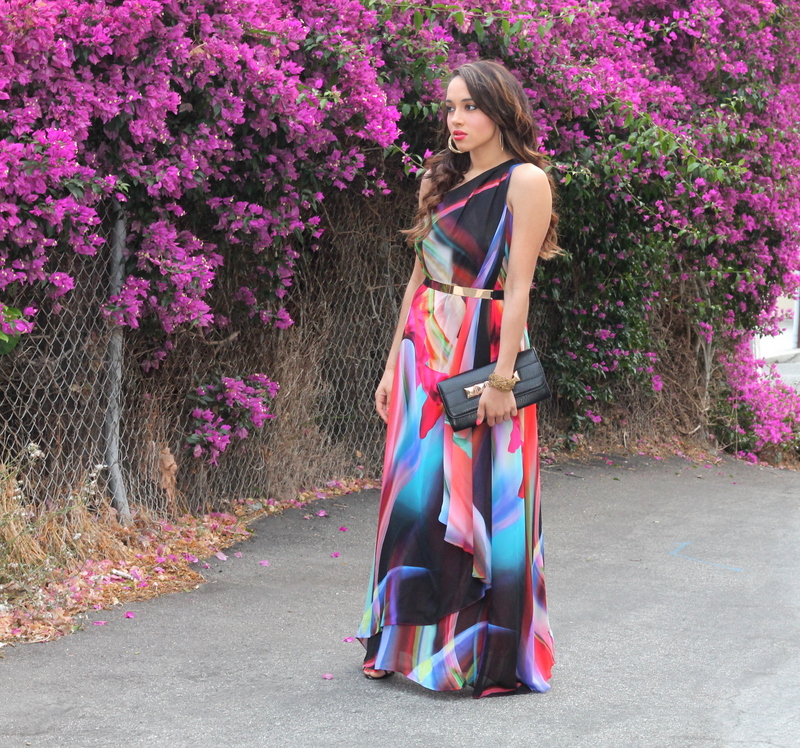 A Keene Sense of Style: Colorful Flowing Fabric