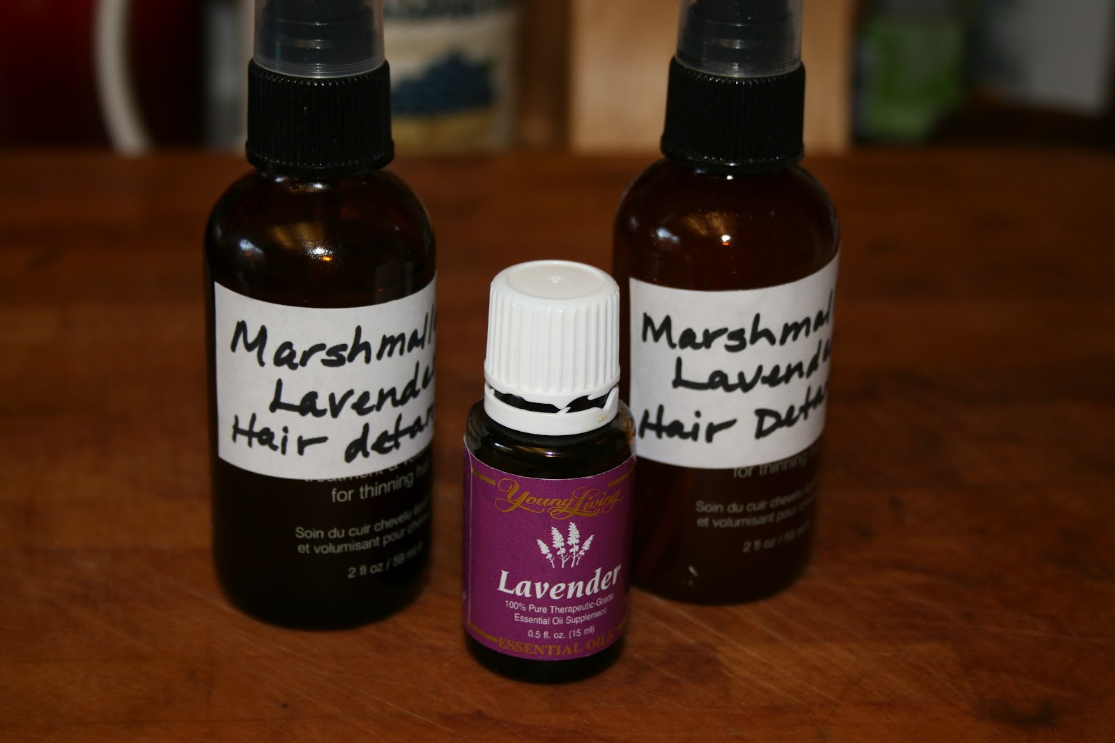 Reading Your Lips Natural, Essential Oil Hair Detangler Spray