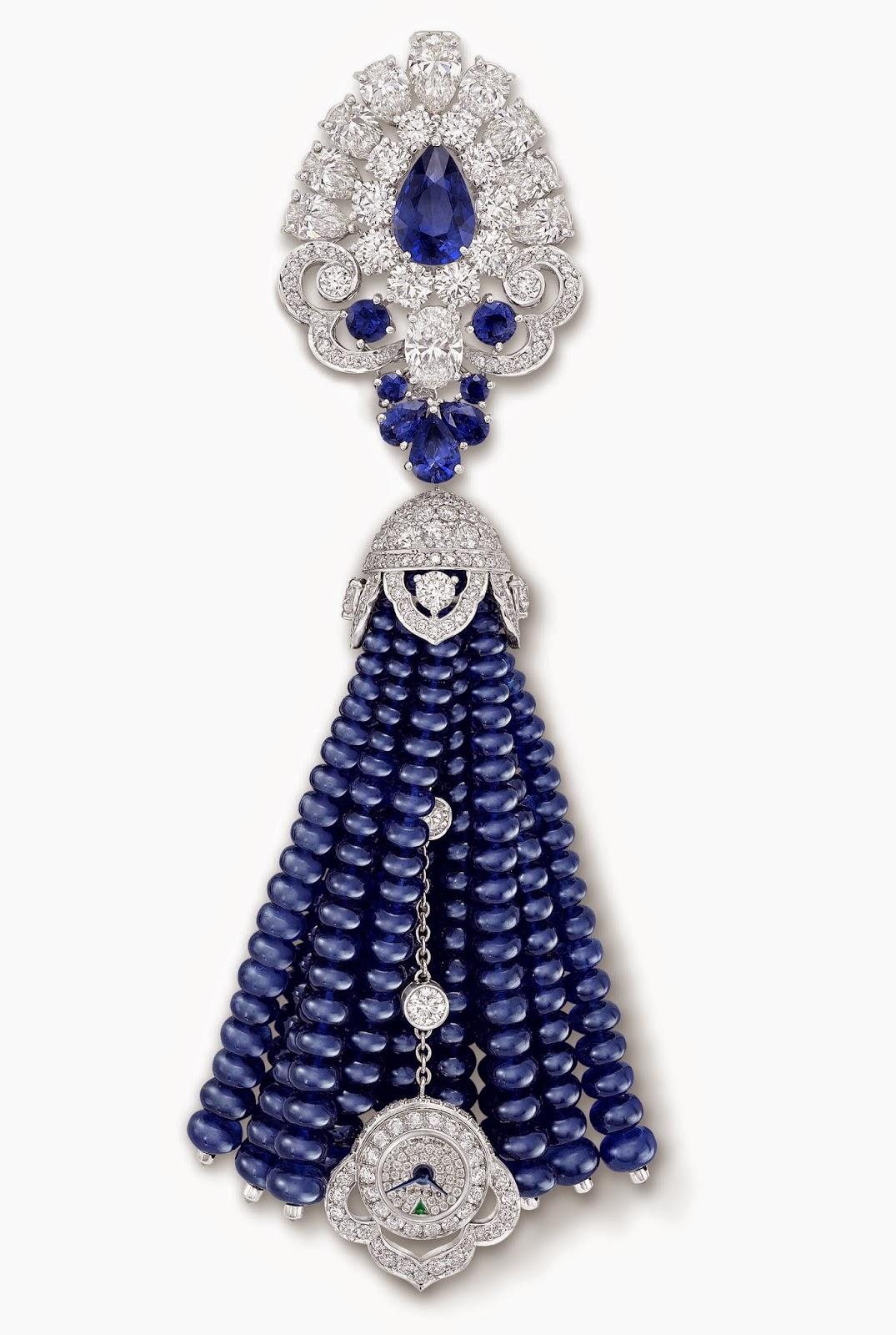 Сложная брошь Secret Watch от Graff Diamonds Сложная брошь Secret Watch от Graff Diamonds