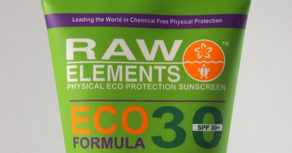 Kaylin's Kit Review Raw Elements Eco Formula SPF 30+ Broad Spectrum