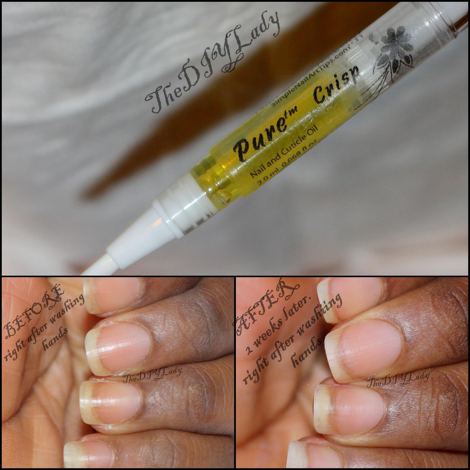The Do It Yourself Lady Review Pure™ Nail and Cuticle Oil