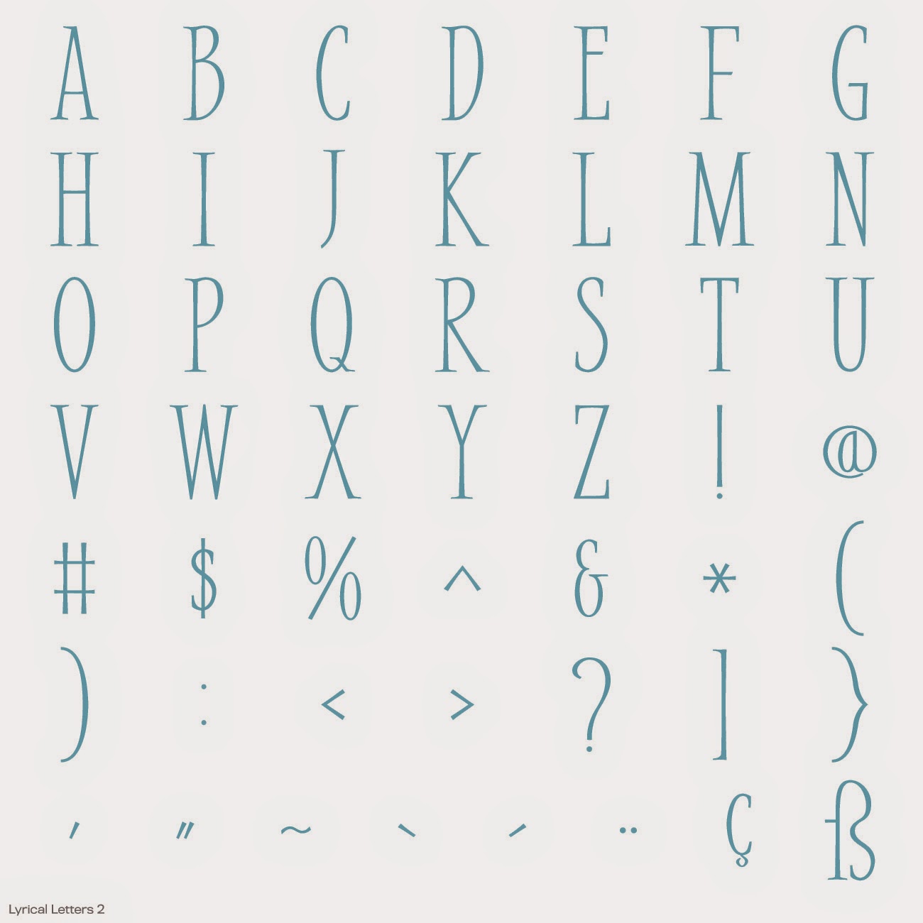 Stamps Alive! New Cricut Cartridge Lyrical Letters 2