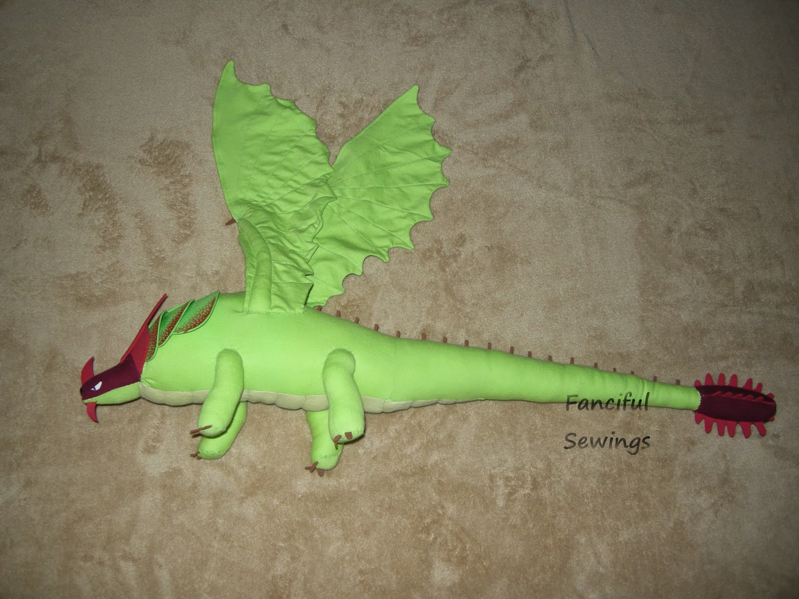 Rumblehorn, "How To Train Your Dragon 2" movie Fanciful Sewings