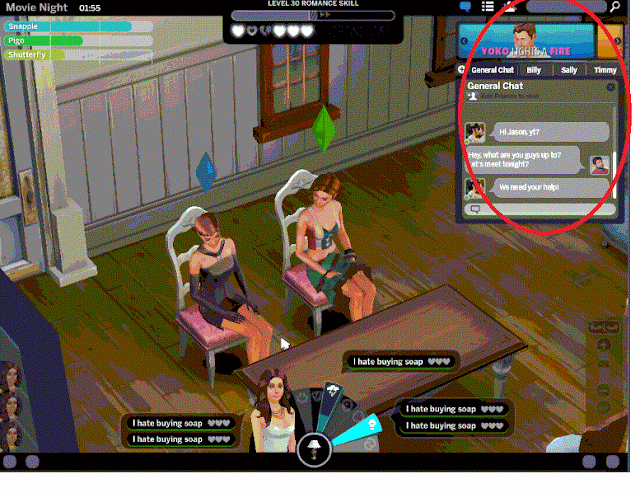 Sims 4 Social Features