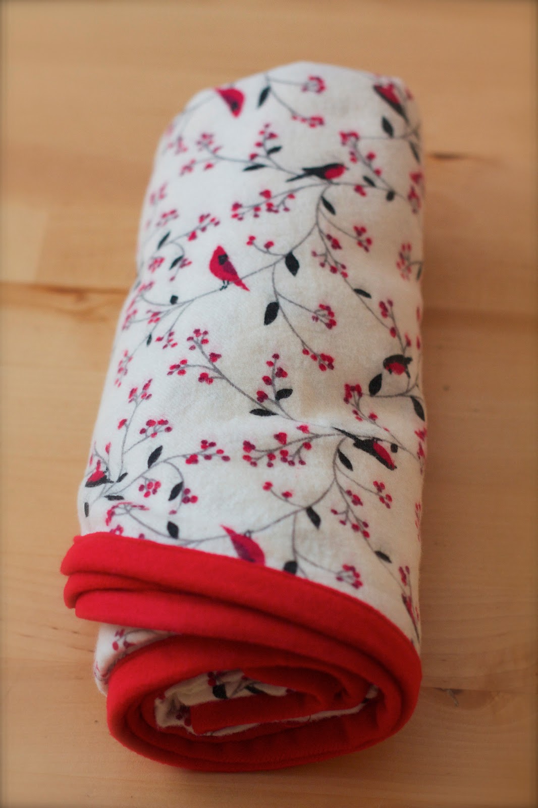 Distractions Project of the Moment Fleece Bias Tape Baby Blankets