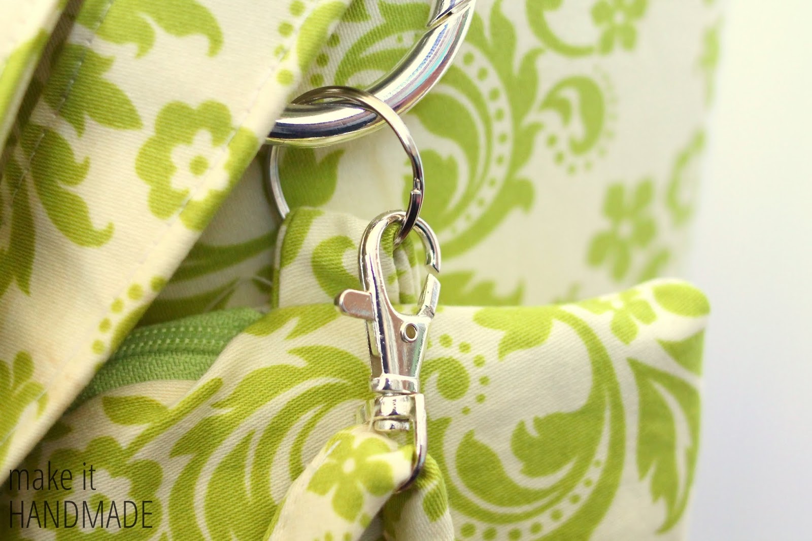 Make It Handmade Tote + Clutch + Wristlet Strap Tutorial