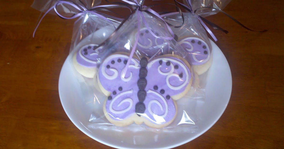 Creative Cookies Baby Shower Butterflies
