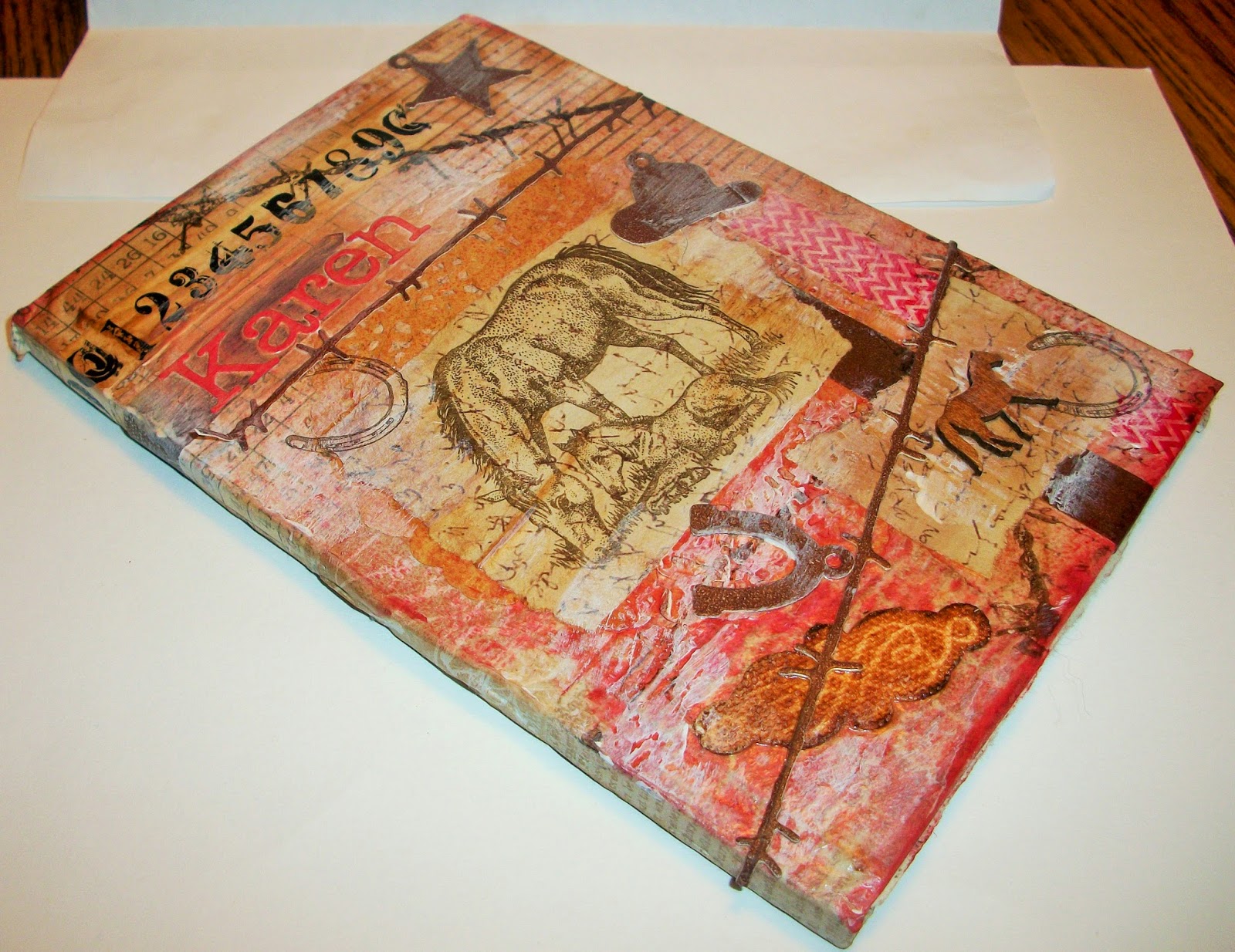 For the Love of Cardmaking Another Western Journal for a Friend