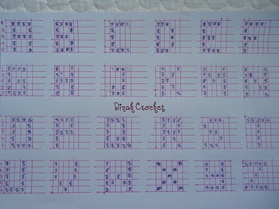 ... Crochet & Craft: Cross-stitch letters on single crochet ~ Tutorial