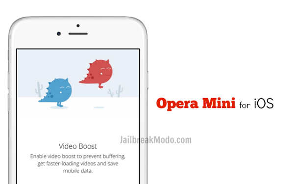 Opera Mini untuk iPhone iOS 8