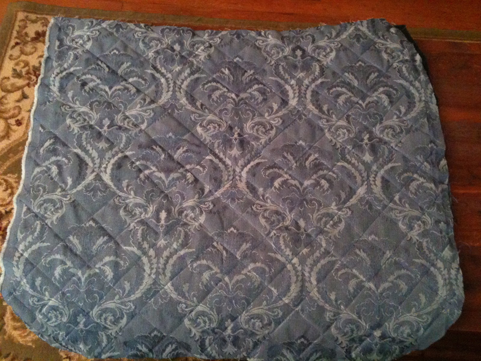 Wyvern Oaks Custom saddle pad made from scratch!