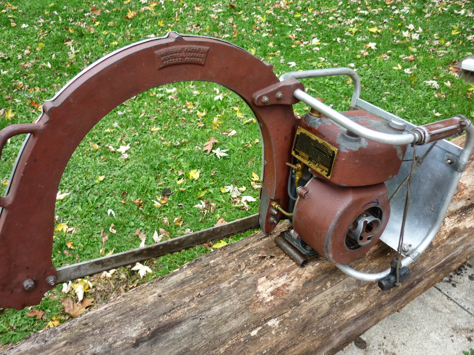 Vintage Chainsaw Collection Precision Type 1 Bow Saw