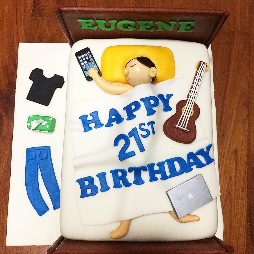bed cake