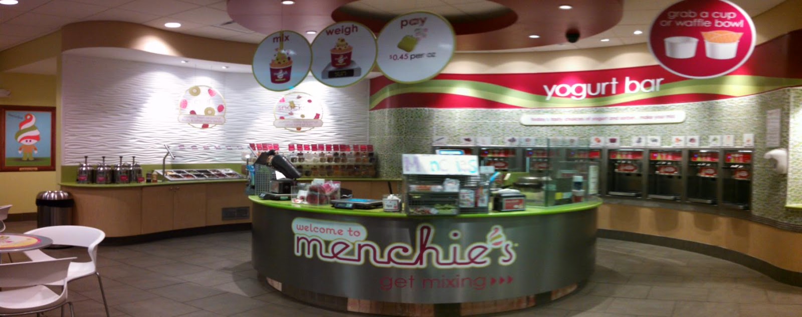 Here are some of the featured flavors at this location. They do get