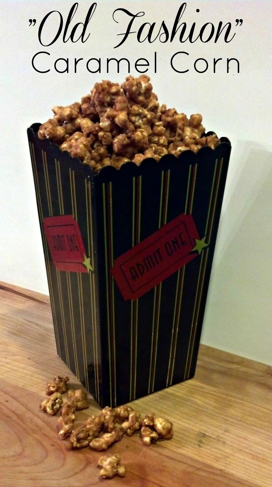 crazylou Tasty TuesdayOld Fashion Caramel Corn