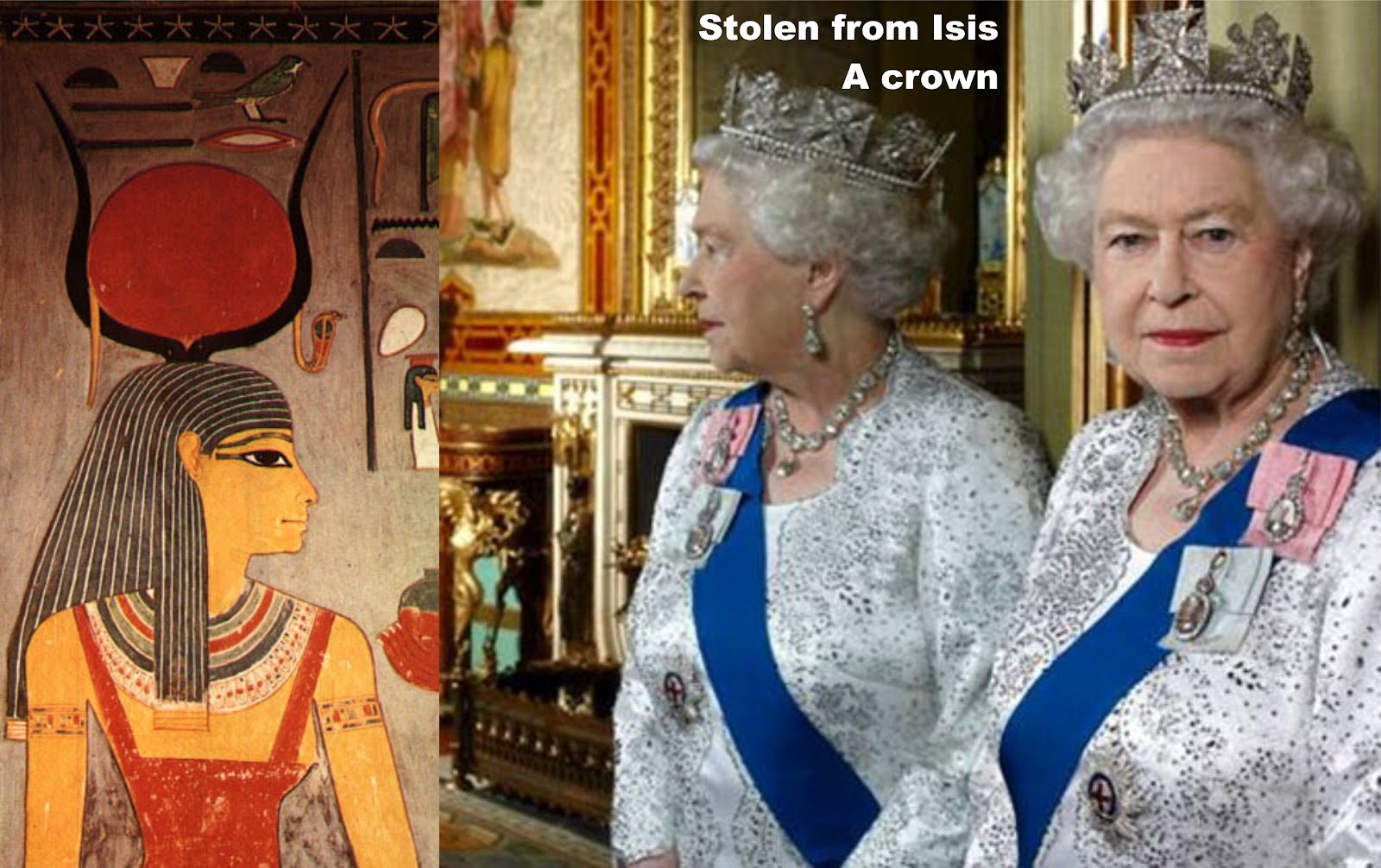 European bloodlines face end-time vortex of exposure Stolen%2Bfrom%2BIsis.%2BA%2Bcrown.%2BQueen%2BElizabeth%2BII.